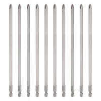 "10 Stk. PH2 Kreuzschlitz-Bits FüR Schraubendreher, 1/4\" Sechskant, 8\""