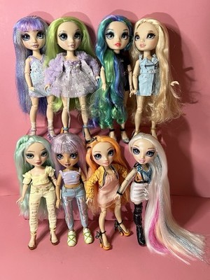 8 Rainbow High Doll Lot: Poppy Amaya Whitney Daphne Jade Avery Holly De Vious