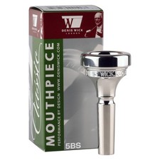 Denis Wick - Classic Trombone Mouthpiece - Silver Plated - 5BS