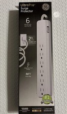 GE Ultra pro Surge Protector 2 Ft Cord 6 Protected Outlets