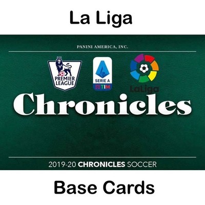 2019-20 Panini Chronicles La Liga Base Cards (Cartes Au Choix/Pick Your Card)