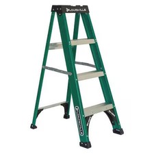 Louisville Fs4004 4 Ft Fiberglass Stepladder, 225 Lb Capacity