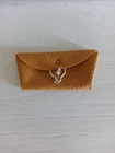 1959 VINTAGE BARBIE ORIGINAL PEACHY FLEECY Clutch PURSE ACCESSORY #915