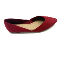 Time and Tru  Women's Slip On Ballet Flat Casual  Shoes Red Size  Size 9.5 ($)