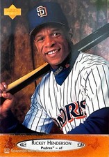 1996 Upper Deck - Rickey Henderson #445