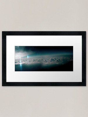 Uranus Dawn II Framed Art Print Framed Wall Art Poster Canvas Print Picture