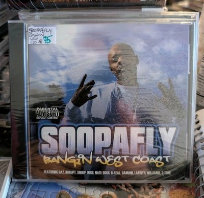 NOS CD Soopafly   Bangin West Coast , Original Press, GA-80162 WOW! CLEAN LOOK