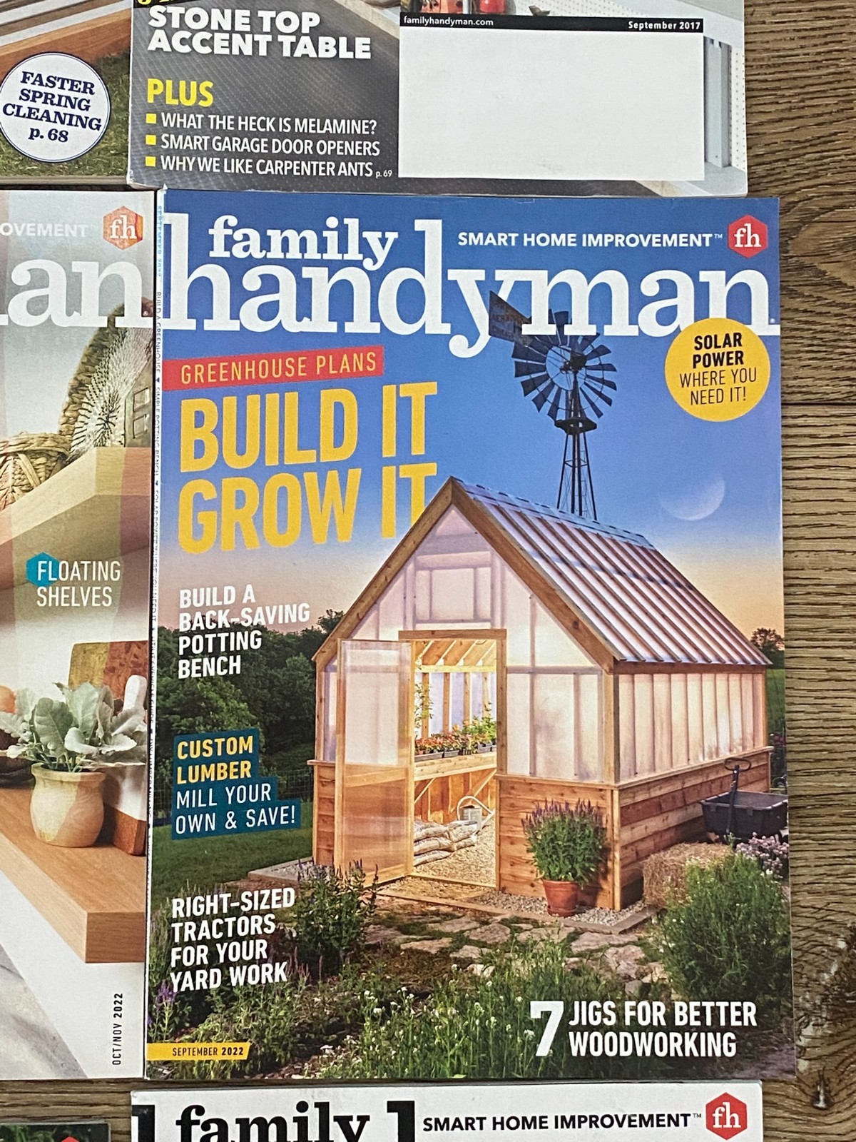 Family Handyman Magazine 2017 - 2024 Lot of 25 DIY Home Garden Renovations