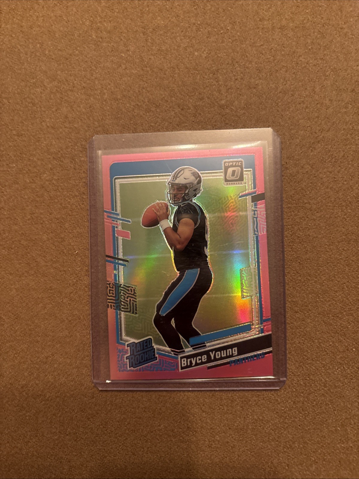 2023 Panini Donruss Optic - Rated Rookie Bryce Young #213 Pink Prizm (RC)