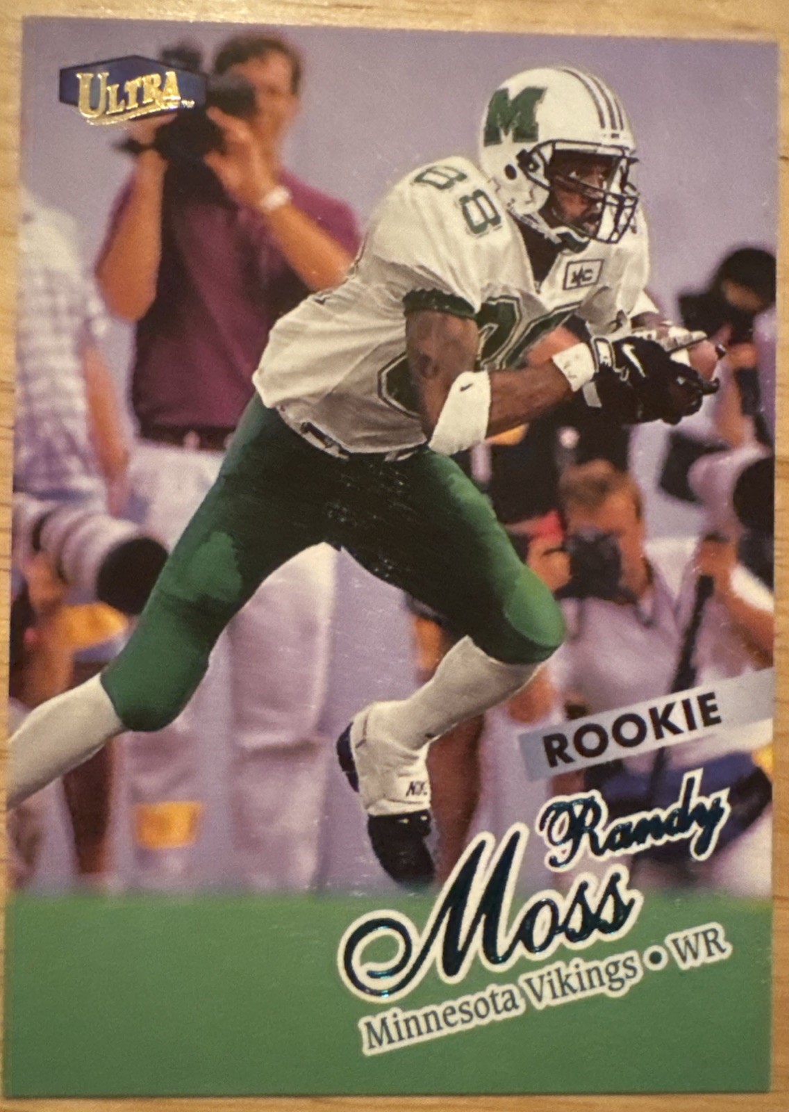 Randy Moss 1998 Ultra Rookie Card #207 (7358)