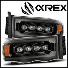 Alpharex Nova Led Projector Headlights Fit 02-05 Dodge Ram 150003-05 2500 3500
