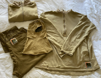 Men's Fire Resistant Frog 2 Polartec Tops USMC MEDIUM LONG , Hood, Bottoms