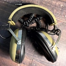 Vintage Koss PRO4AA Over-Ear Stereo Studio Headphones Beige Adjustable Headband