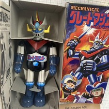 Billiken Shokai Tin Wind-Up Toy Great Mazinger Friction Figure F/S FEDEX