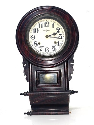 shuka計２点 Vintage TRADE (S) MARK Tokyo Japan Key Wind Pendulum