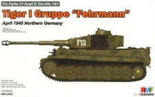 1/35 Rye Field Tiger I Gruppe `Fehrmann` April 1945 Northern Germany #5005