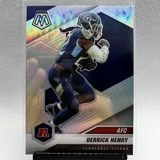 2021 PANINI MOSAIC FOOTBALL SILVER PRIZM AFC DERRICK HENRY #233 TITANS