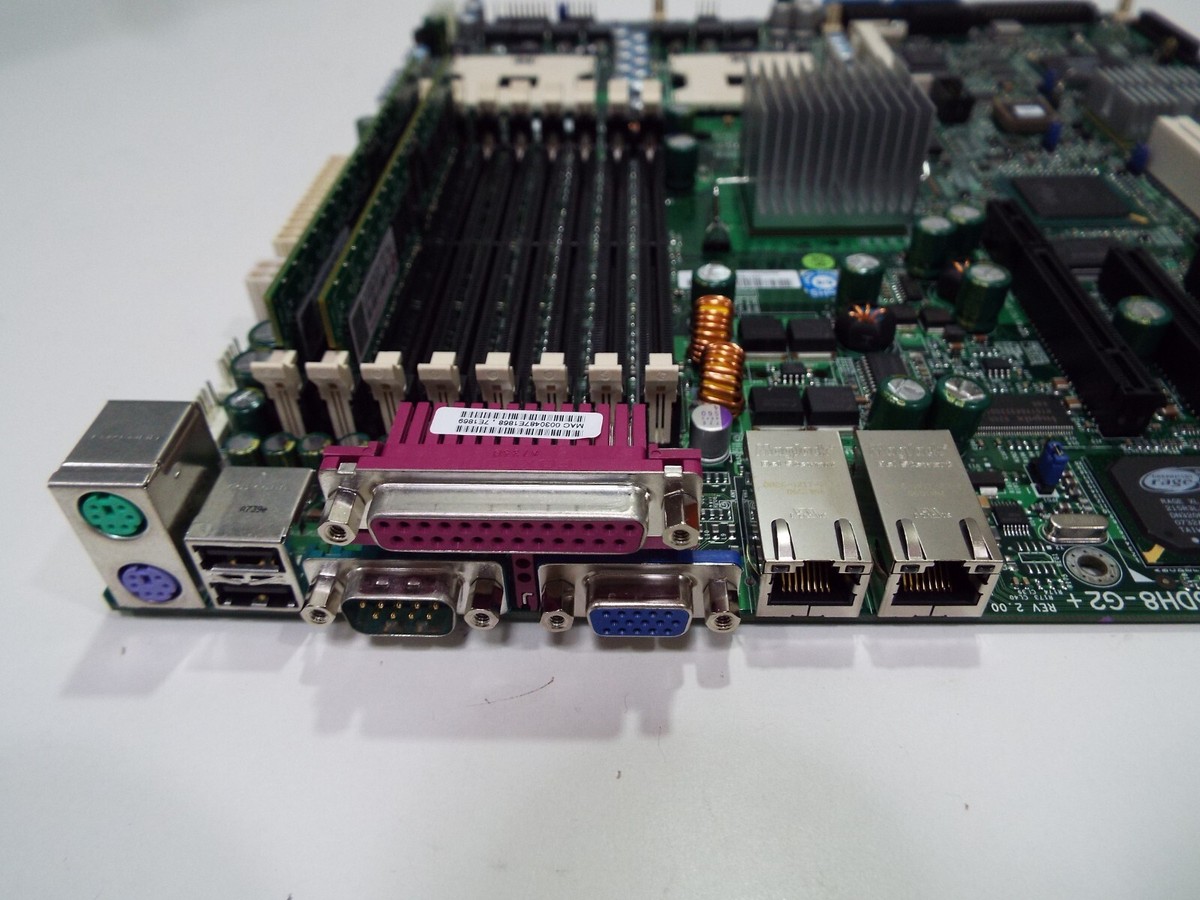 マザーボード　Supermicro P6DGH Supermicro X6DH8-G2+ Dual Xeon CPU Support Socket 604 DDR2 Server