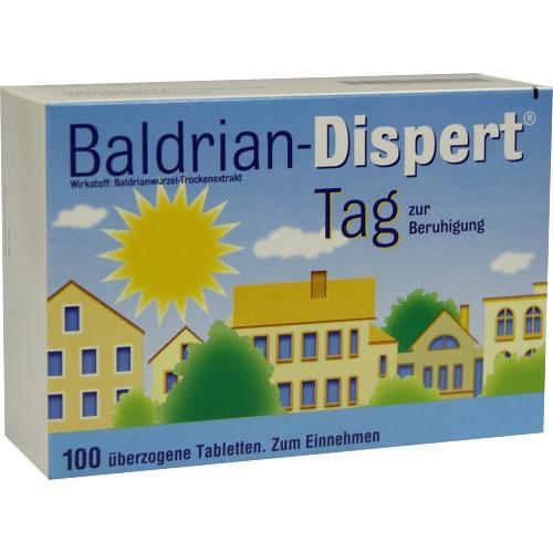 BALDRIAN DISPERT Tag überzogene Tabletten 100 St PZN 2859910