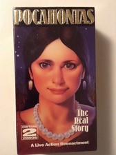 POCAHONTAS THE REAL STORY ADVENTURE - RARE 2 VHS SET HTF 