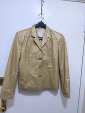 RARE VTG UNBRANDED Womens Genuine Metallic Go...