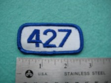 Vintage Ford 427 Motor Dealer Service Parts Hat Patch
