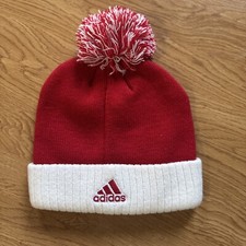 New Without Tags Unisex Red PomPom Adidas Hat