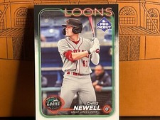 Chris Newell, Los Angeles Dodgers Rising Prospect - 2024 Topps Pro Debut