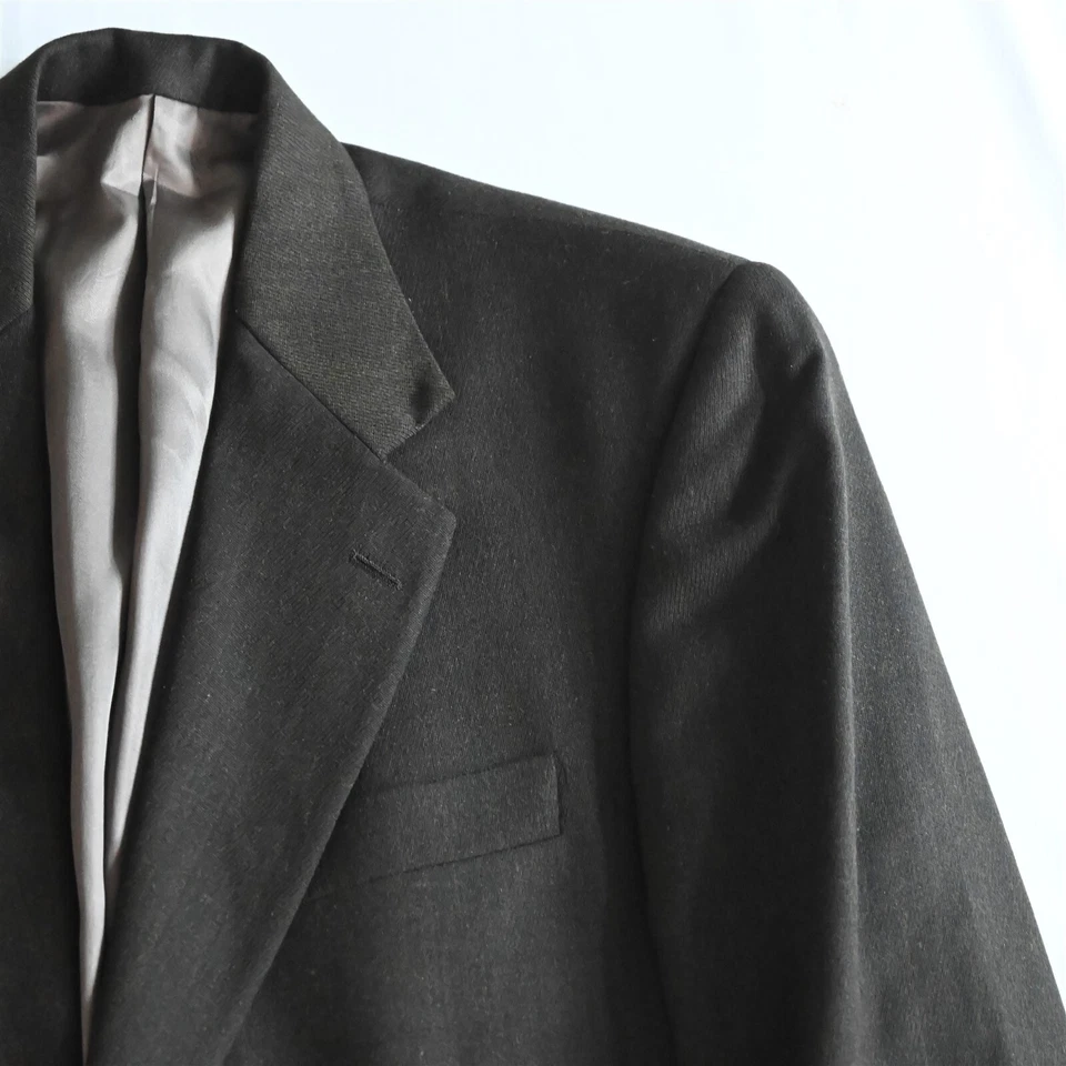 De Colección Tallia Hecho en EE. UU. 42L 34x32 Marrón 100% Lana Hombres Chaqueta Pantalones Traje Foto 2 de 4