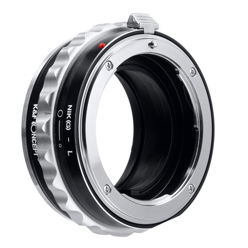 K&F Concept Lens Adapter For Nikon F (G-Type) Lens to L Mount Leica SL Camera - Picture 5 of 11