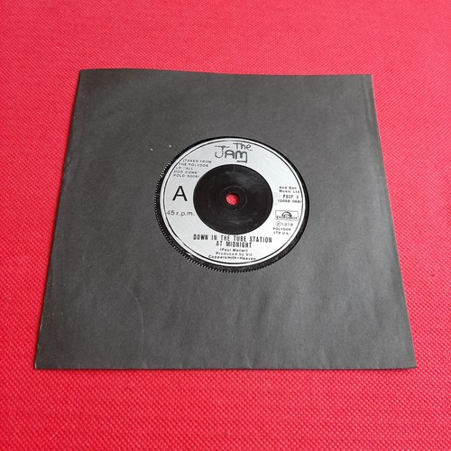 The Jam (Down In The Tube Station At Midnight) UK Ex 1978 7" Vinyl