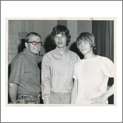 The Rolling Stones Mick Jagger 1960s Press Photograph (UK)
