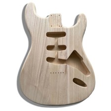 Unfinished Guitar Body Paulownia wood DIY Rep...