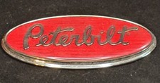 Peterbilt Nameplate Emblem Truck 20-19285 Vintage New 3