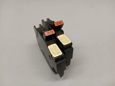 Lot of 2 Federal Pacific FPE NC 20A Single Pole Stab-Lok Breakers