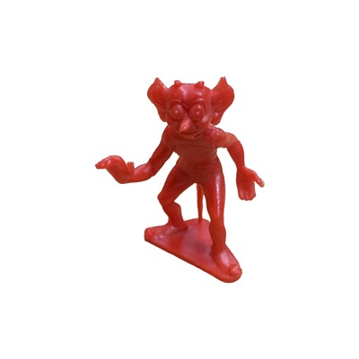 Vintage 1950s Marx Tom Corbett Rex Mars Space Playset Alien Figure Red Patrol