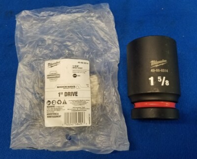 Milwaukee Tool 49-66-6514 1-5/8 In. Shockwave Impact Duty 1 In. Drive Deep Well