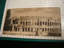 Vintage print: the Coliseum, some edge tearing
