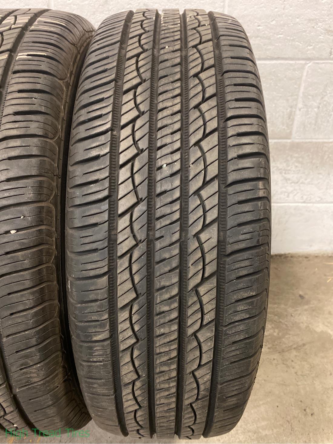 4x P225/65R17 Continental Control Contact Tour A/S Plus 9/32 Used Tires