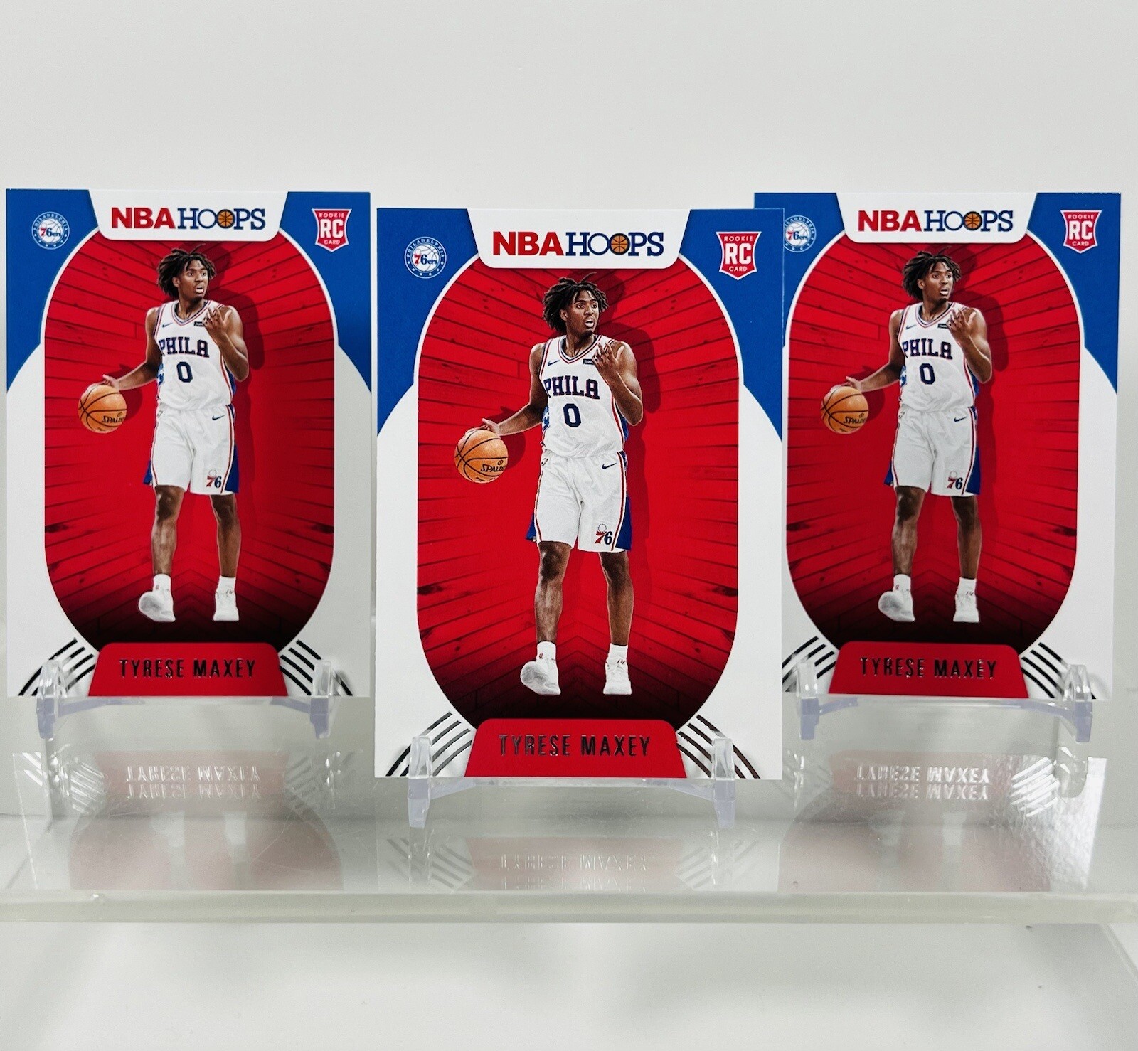 2020-21 NBA Hoops Tyrese Maxey Rookie RC #207 76ers