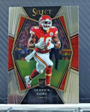 Derrick Gore 2021 Select PREMIER LEVEL ROOKIE #184 - Chiefs RC