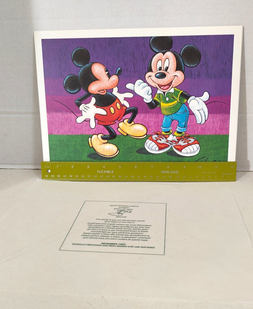 1992 Walt Disney Mickey Mouse Art Print Picture NEW | eBay