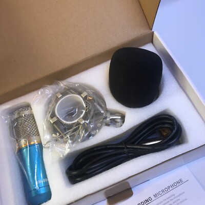 Condenser Microphone Kit Recording Microphone Double-Layer Filter Studio BM-800