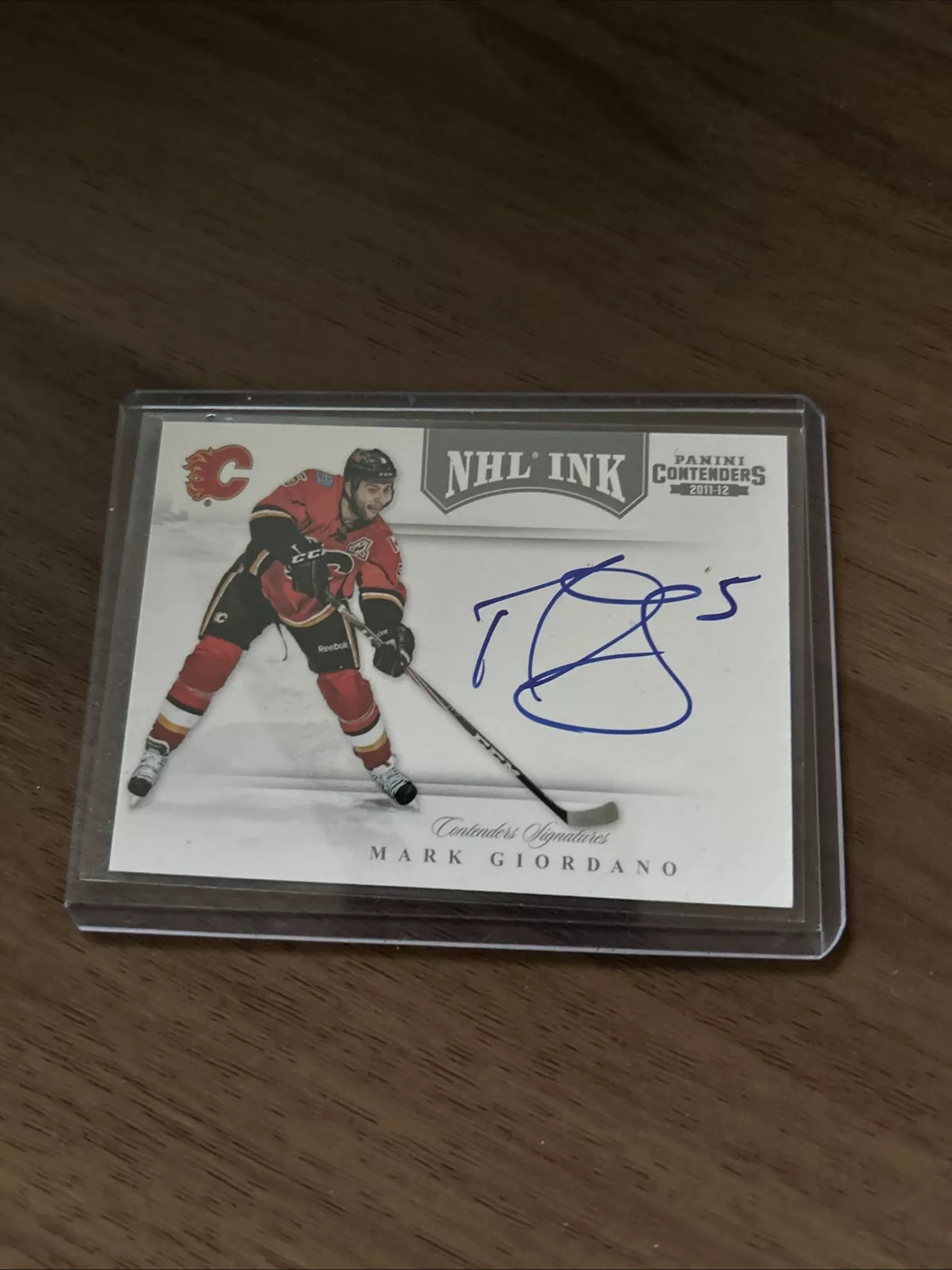 Mark Giordano trading card