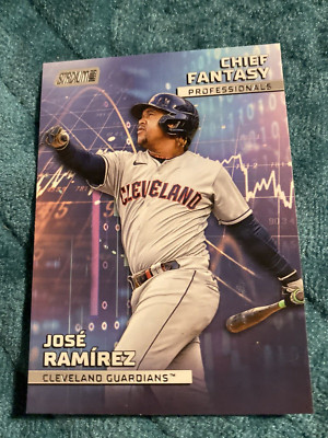 2023 Stadium Club CFPro #CFPRO14 Jose Ramirez Cleveland Guardians