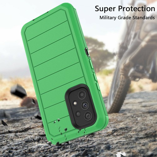 For Samsung Galaxy A53 5G Holster Shockproof Belt Clip Built Screen Phone Case - 第 12/19 張圖片