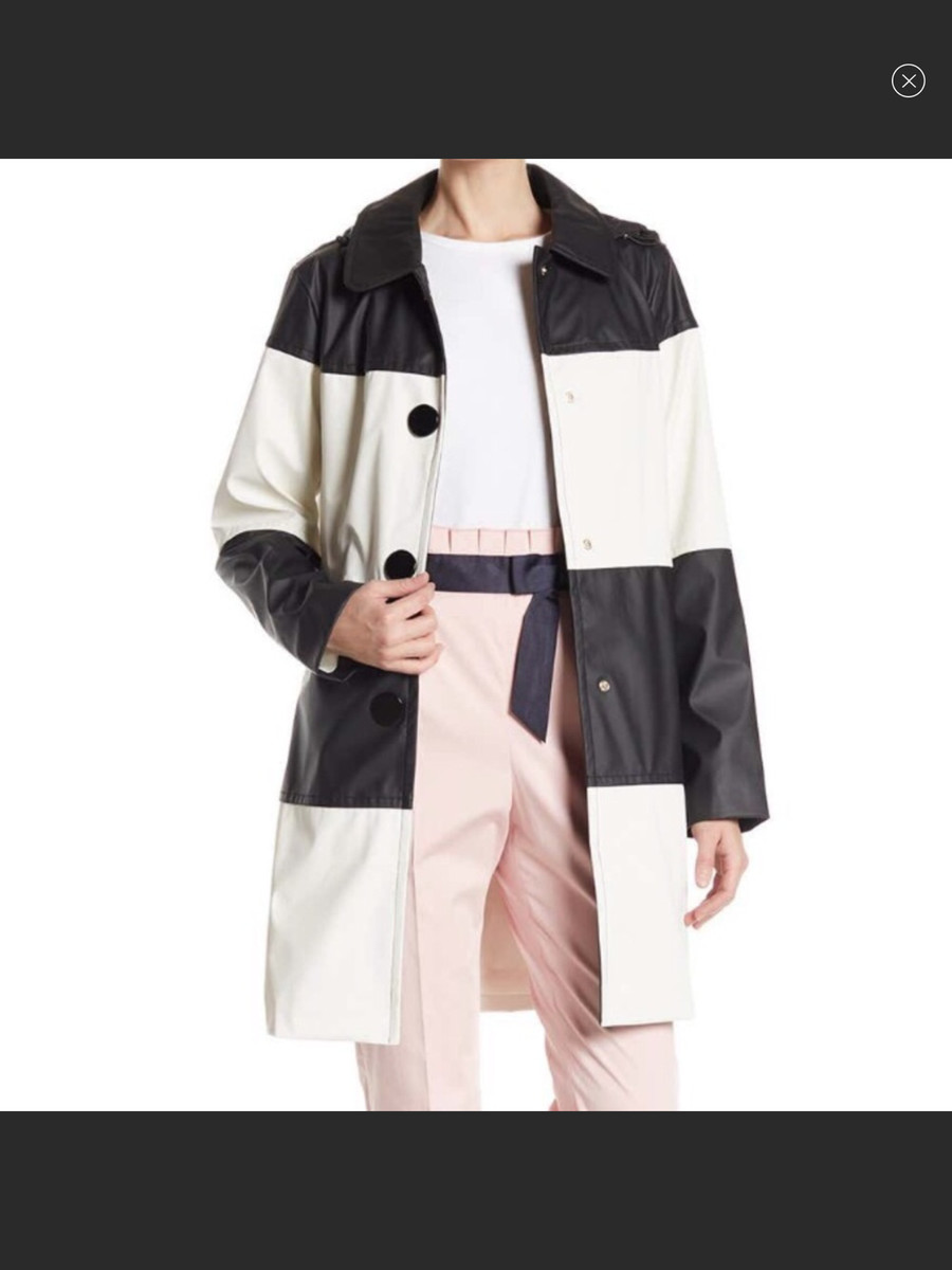 Kate spade colorblock coat Clearance