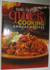 Taste of Home Quick Cooking Annual Cookbook (2010) - Hardcover - GOOD
