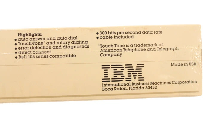  IBM PC JR Internal Modem - NEW OLD STOCK - SEALED ~ Vintage - Image 4 of 4