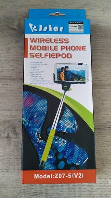 Kjstar Selfie Pod Stick  Wireless mobile phone Z07-5 (V2) Handy Bilder Foto NEU 
